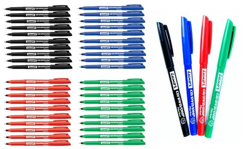 Fine tip permanent marker - 10,