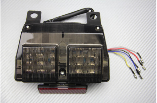 Smoke rear led taillight tail - smoke,