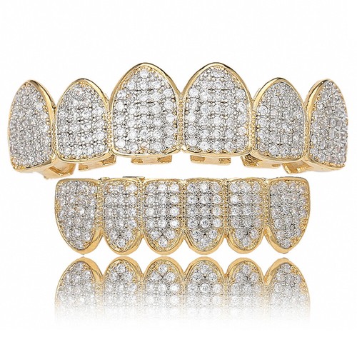 Diamond cut custom fit teeth - custom,