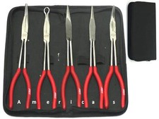 5 PCS 11" NEEDLE NOSE PLIERS