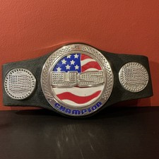 WWE United States US Champion Spinner Foam Championship Belt 2005 JAKKS Pacific!