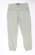 Zara women green jogger - zara,