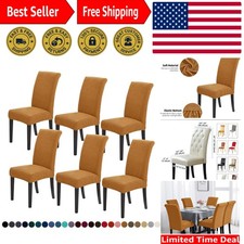 Gold Stretch Chair Covers for
