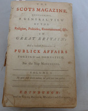 1739 - The Scots Magazine -