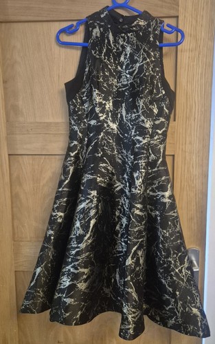 Coast dress size gold - dress,