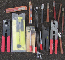 Job Lot of Glass Cutters & Tile Cutters Pliers