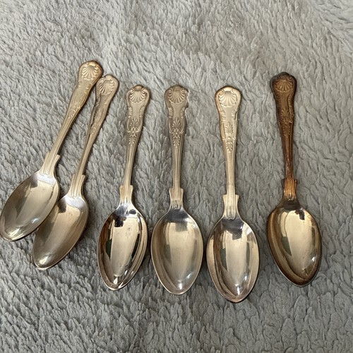 Kings pattern teaspoons epns - kings,