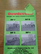Dowdeswell Plough DP7 DP6 DP2 DP1 Sales Brochure