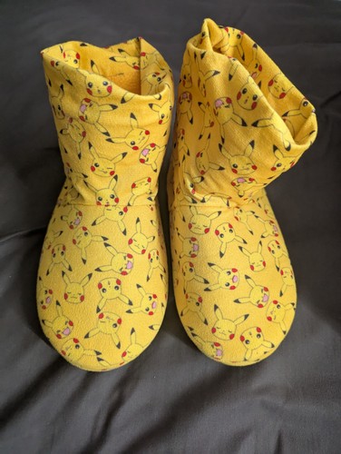 Pokemon pikachu slipper boots - pikachu,