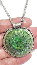 Roman Glass Pendent One Of A