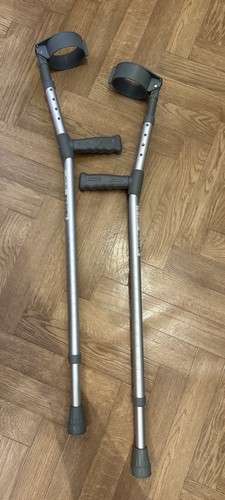 Extra long elbow crutches - elbow,