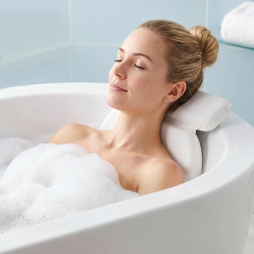 Bath pillow non slip - bath,