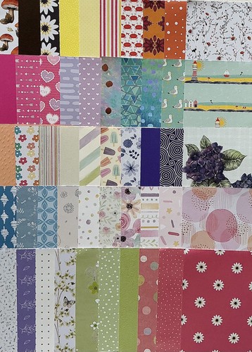 Assorted backing - x,