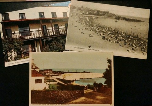 Broadstairs postcards - x,
