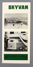 SHORT SKYVAN VINTAGE MANUFACTURERS SALES BROCHURE