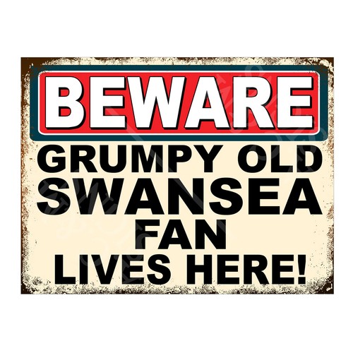Metal sign plaque beware - plaque,