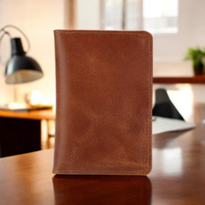 Genuine Leather Passport Cover