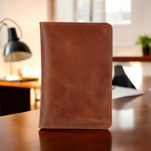 Genuine leather passport cover - genuine,