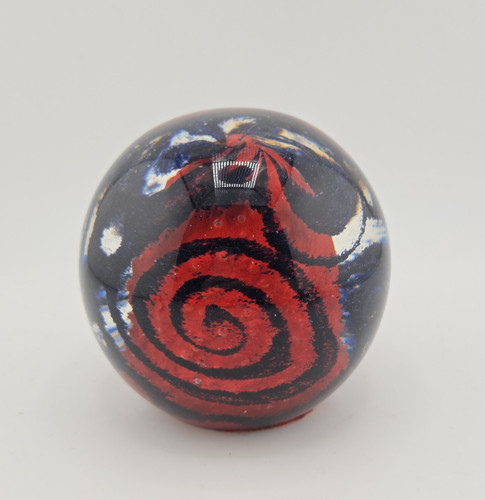 Malta gozo glass paperweight - gozo,