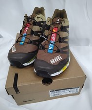 Salomon UK Size 11 XT-4 Trainer Brown Yellow Lace Up - SH -WR25