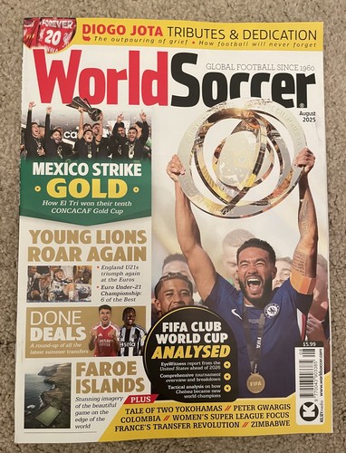 World soccer magazine august - soccer,