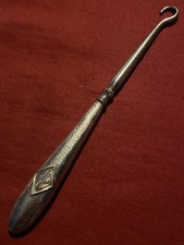 Antique Silver Plated Button