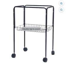 Black Iron Bird Cage Stand –