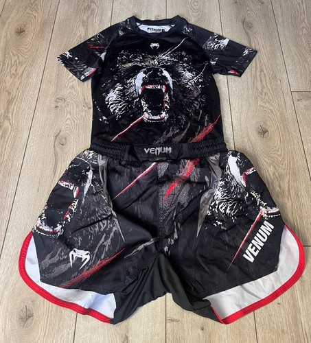 Venum grizzly mma rash - grizzly,