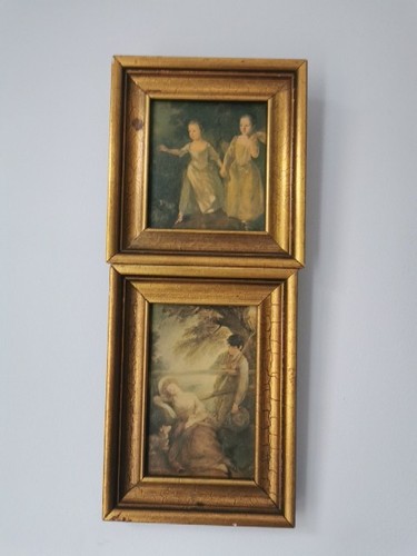 Two gainsborough reproductions - two,