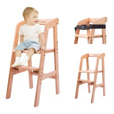 YOLEO High Chair Wooden for