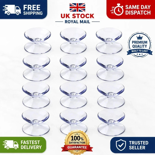 12pcs glass table top bumpers - top,