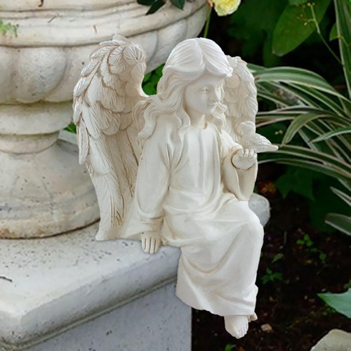 Angel statue small adorable - small,