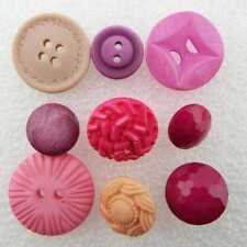 Buttons Pink 15mm 20mm 23mm 25mm Dress Jacket Skirt Coat BUY 2 4 8 9 STYLE 862D