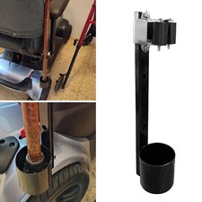 For Mobility Scooter Crutch and Walking Stick Holder Support Holder Mount Stand