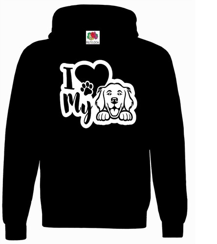 Golden retriever dog - golden, hoody