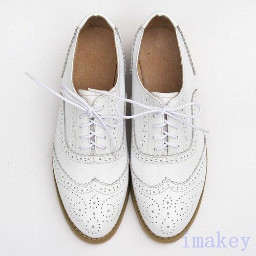 Women real leather brogue - real,