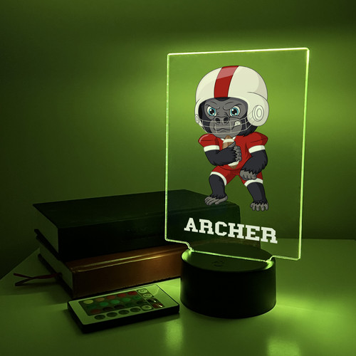 Personalized led light desk - light, up