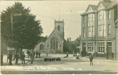 Cuthberts church post - st, &
