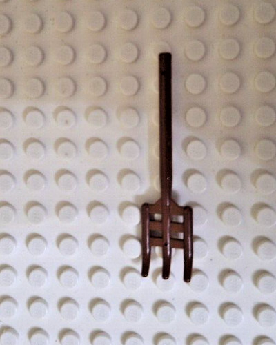 Lego 95345 pitch fork - pitch, brown