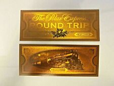 Believe Polar Express Ticket Christmas Stocking Filler Santa 1/6/10 Pack