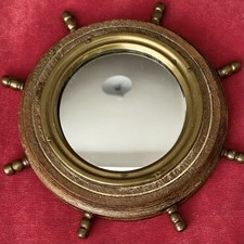 small Vintage SHIP'S WHEEL