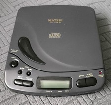 Vintage Matsui Portable CD Player Discman CD104A