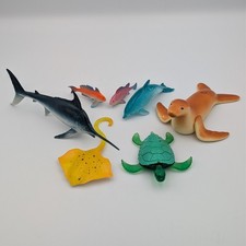 Sea Creatures Toy Figures Lot