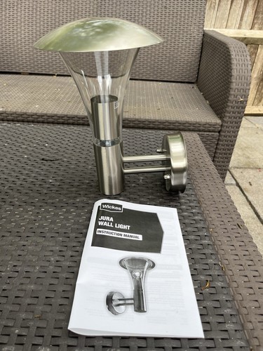 Wickes jura wall light - jura, light,