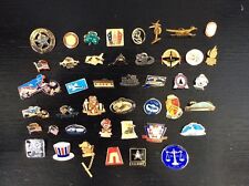 Old American Pin Badges Veteran Badge Joblot veterans foreign wars VFW USA 