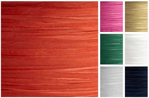 Paper raffia tying ribbon - paper, 7mm