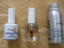 millennium nails TIP BLENDER 15ml, ACIDLESS NAIL PRIMER 15ml, BRUSH CLEANER 50ml
