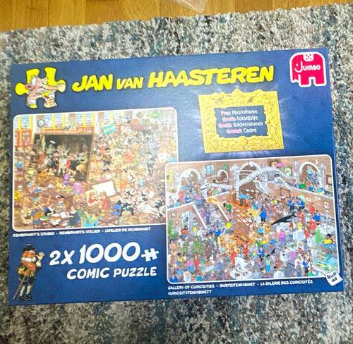 Jan van haasteren 2x1000pc - haasteren,