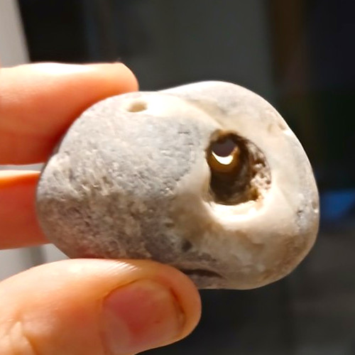 Hag stone fossil - witch, pagen