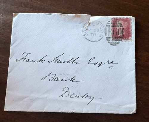 D26 1879 sg43 penny red - 1879, 1d